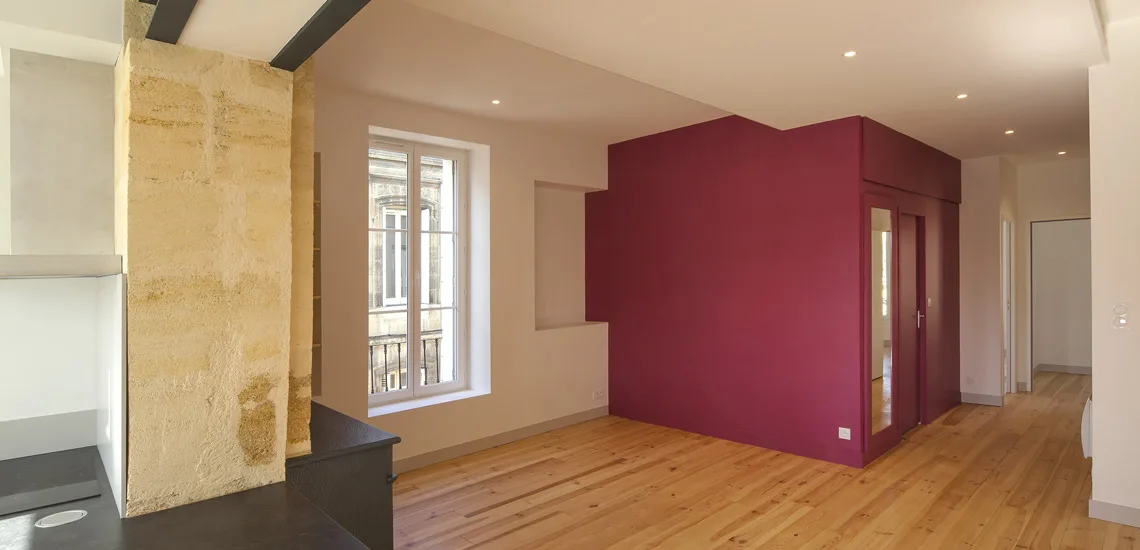Réaménagement d’un appartement BORDEAUX (33)