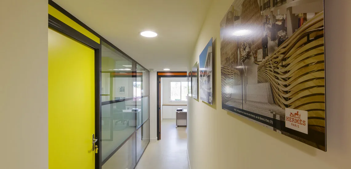 Aménagement d'un espace de bureaux SAINT JEAN D'ILLAC (33)