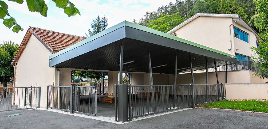 Extension et rénovation du groupe scolaire Jean Rey à Le Bugue (24)
