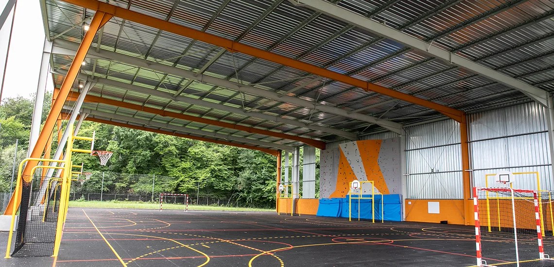 Création d'un plateau sportif au collège "La Boetie" à Sarlat (24)