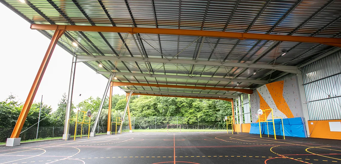 Création d'un plateau sportif au collège "La Boetie" à Sarlat (24)