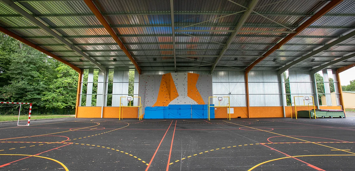Création d'un plateau sportif au collège "La Boetie" à Sarlat (24)
