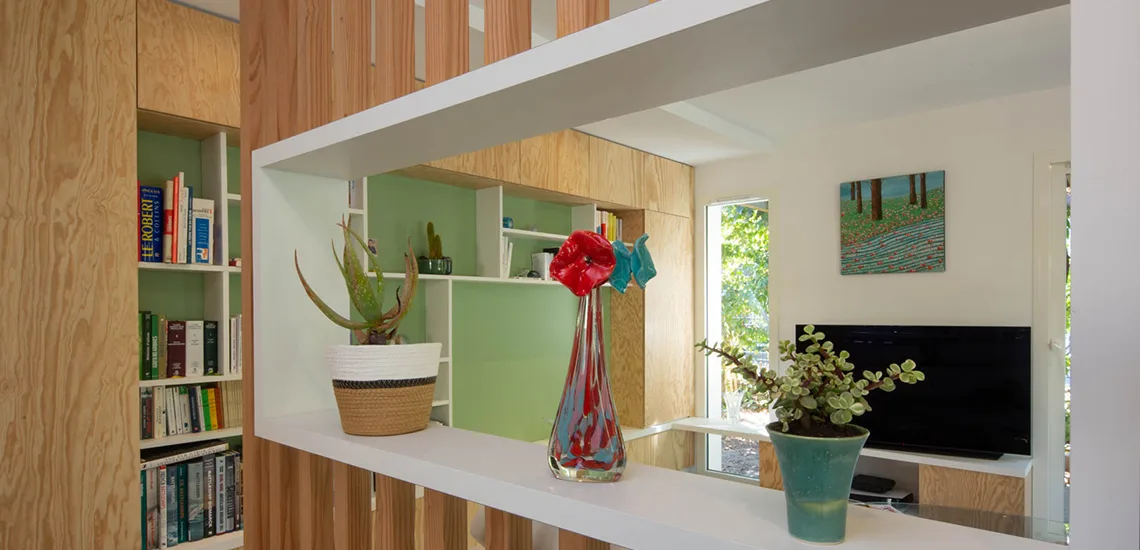 Réaménagement des espaces de vie d'une maison d'habitation à LEOGNAN (33)