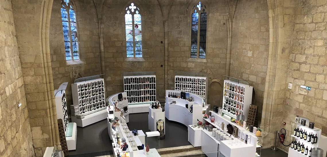 Aménagement d'une boutique à Saint Emilion (33)