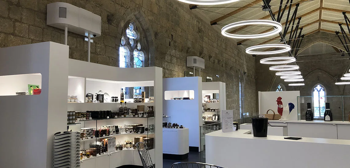 Aménagement d'une boutique à Saint Emilion (33)