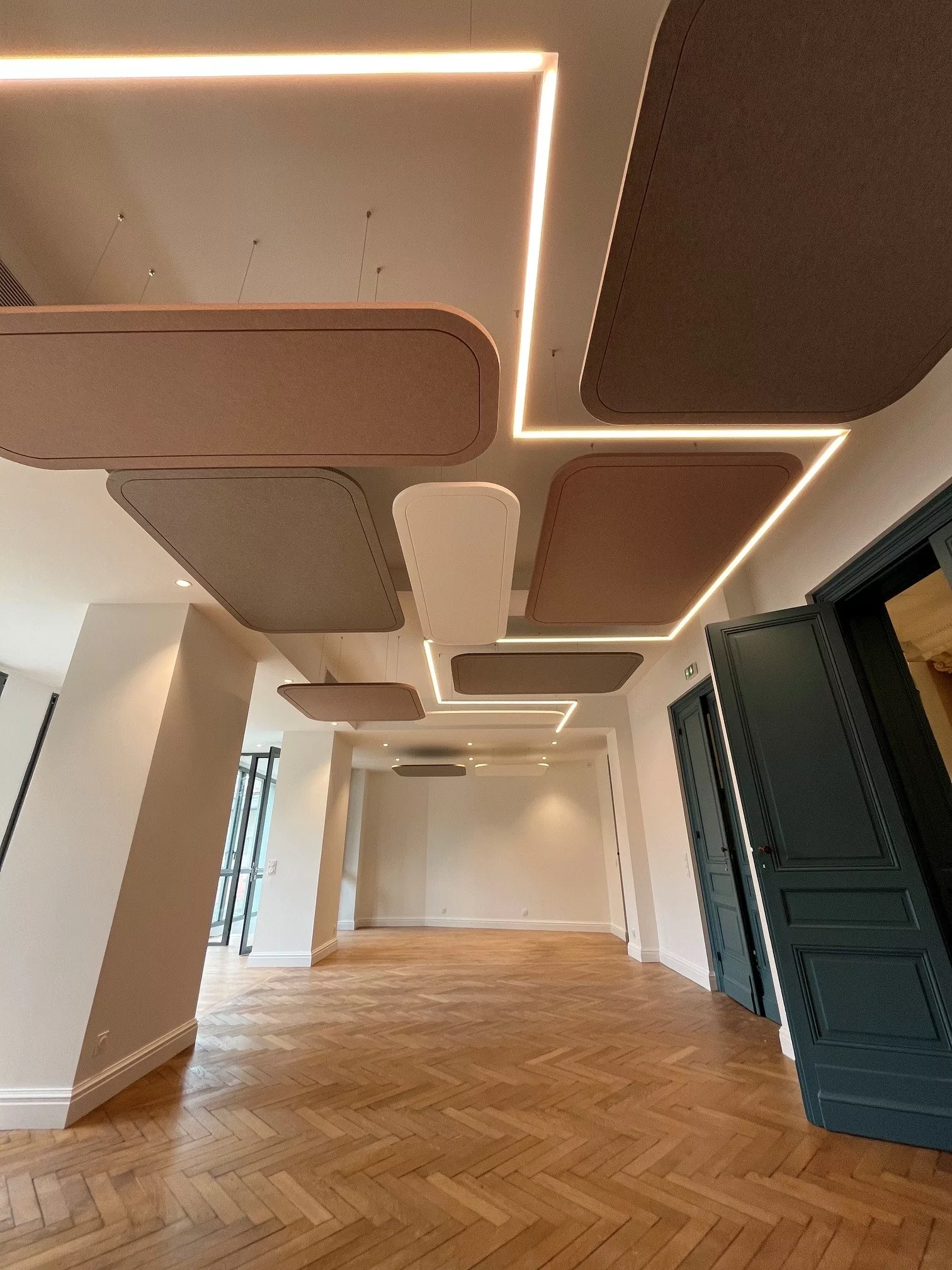 Réhabilitation d'un bâtiment anciens en bureaux