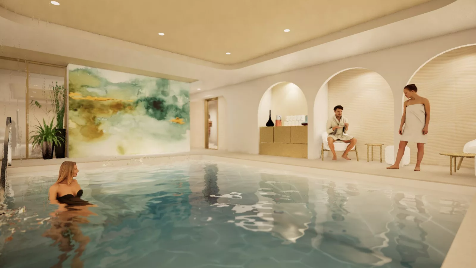 Réalisation d'un espace SPA et bien être à l'hôtel Mercure de Périgueux