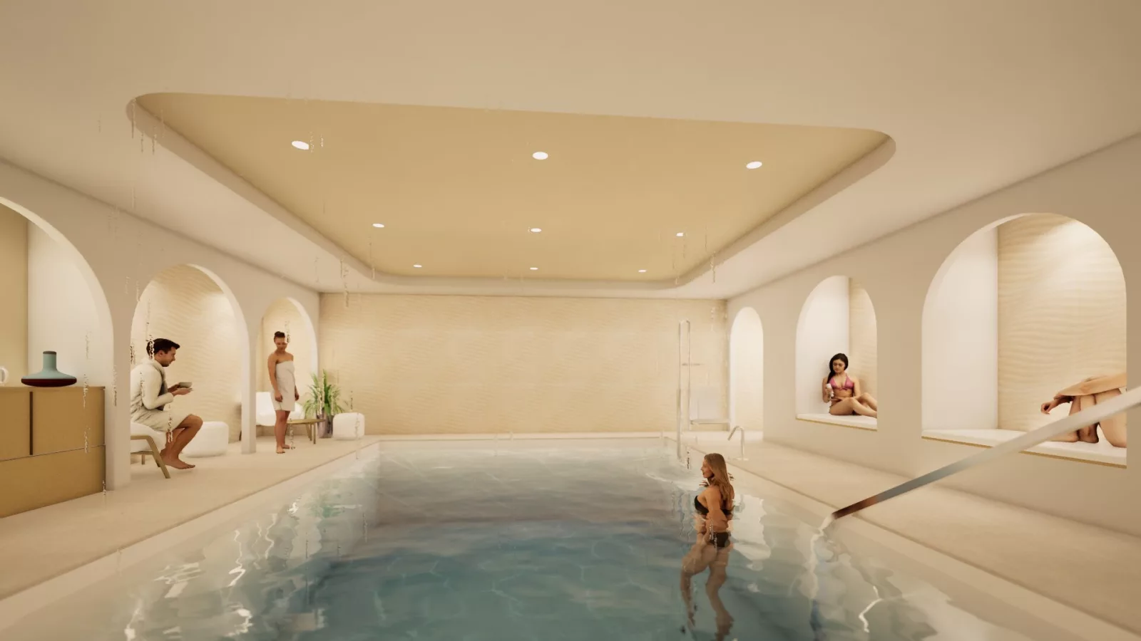 Réalisation d'un espace SPA et bien être à l'hôtel Mercure de Périgueux