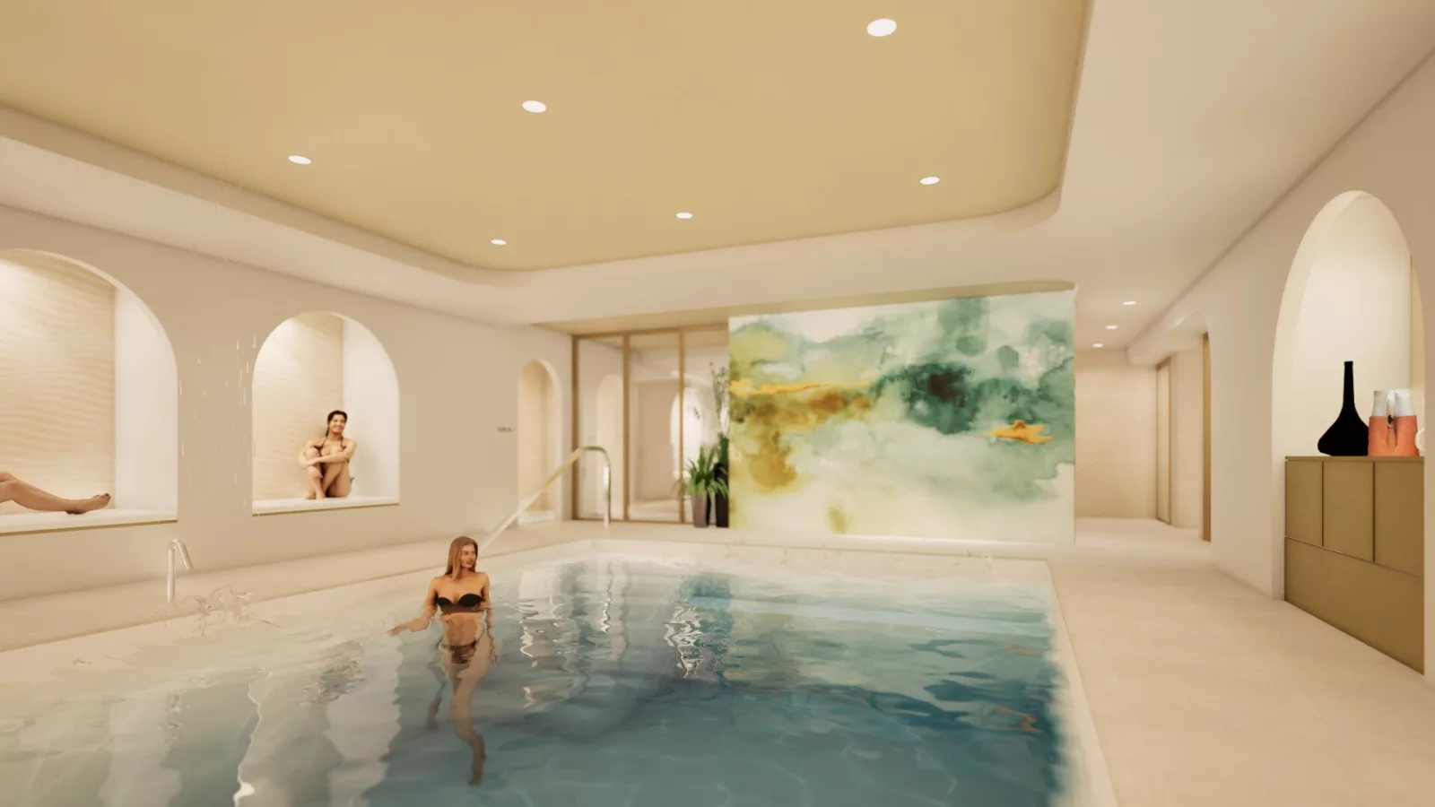 Réalisation d'un espace SPA et bien être à l'hôtel Mercure de Périgueux
