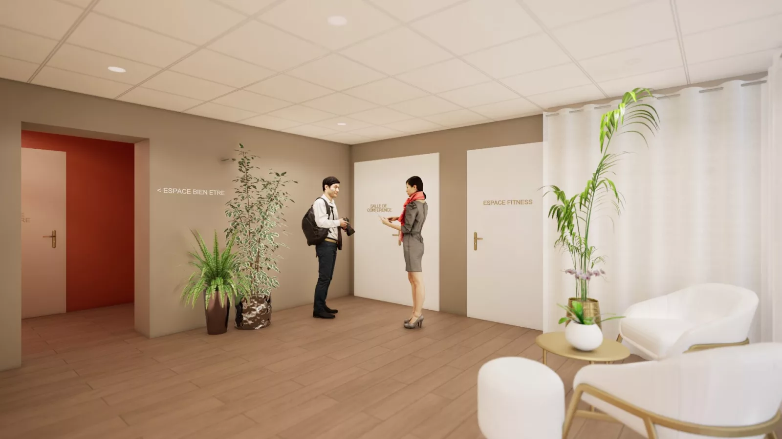 Réalisation d'un espace SPA et bien être à l'hôtel Mercure de Périgueux